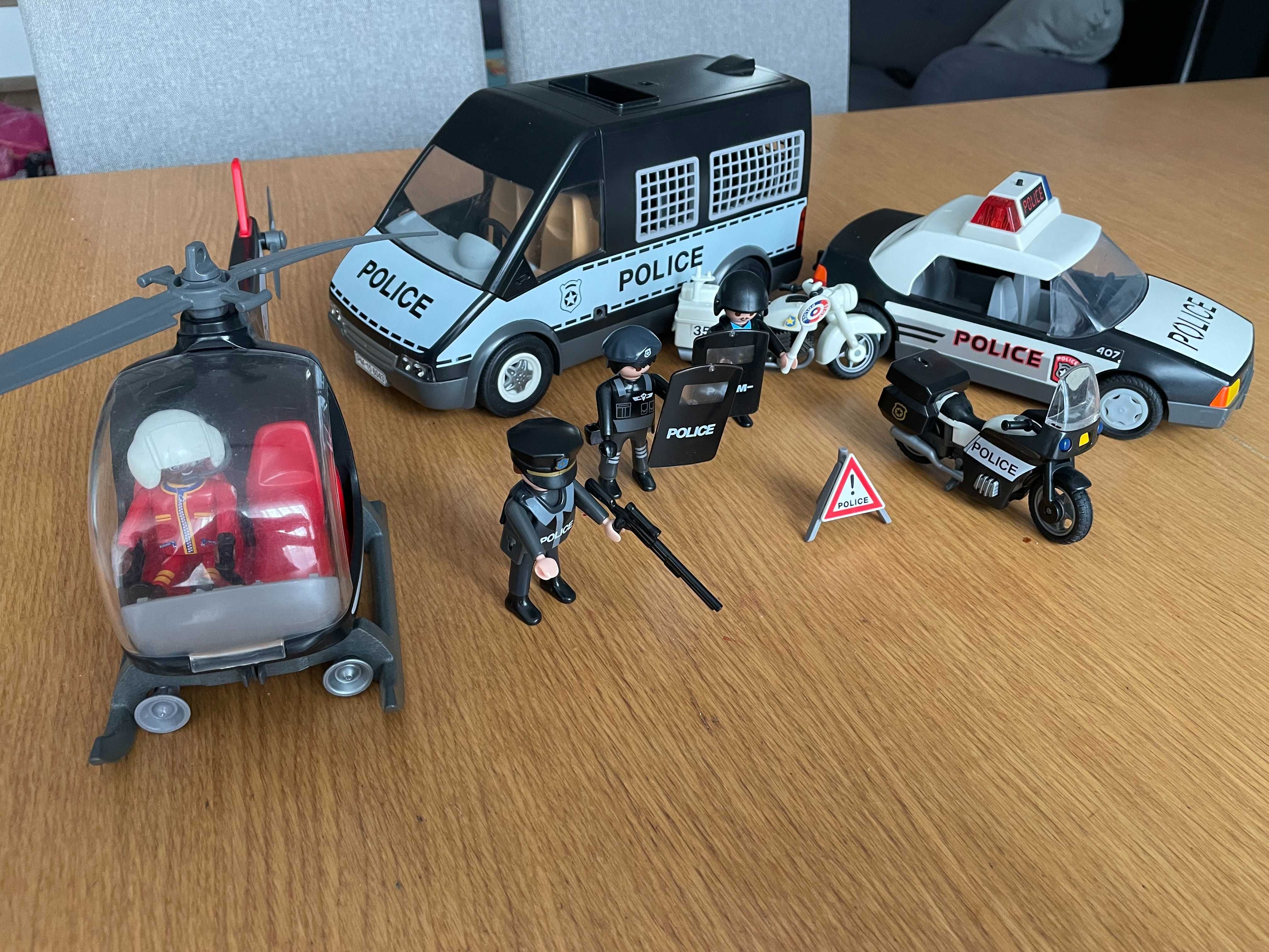 playmobil zestaw policja