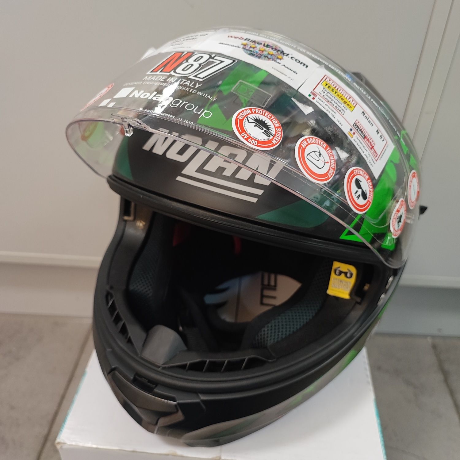 Kask integralny motocyklowy NOLAN N87 VENATOR N-COM 92 blenda pinlock