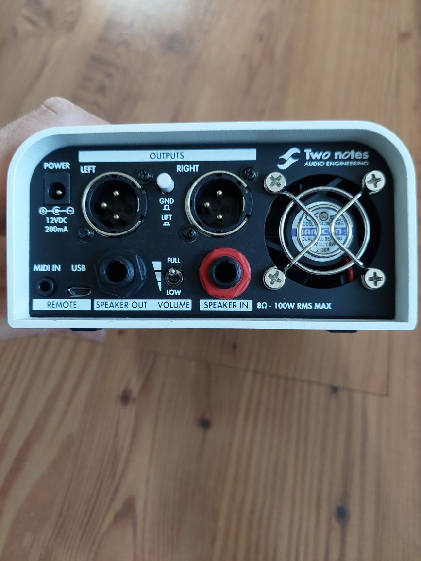 Two notes torpedo captor 8ohm atenuator