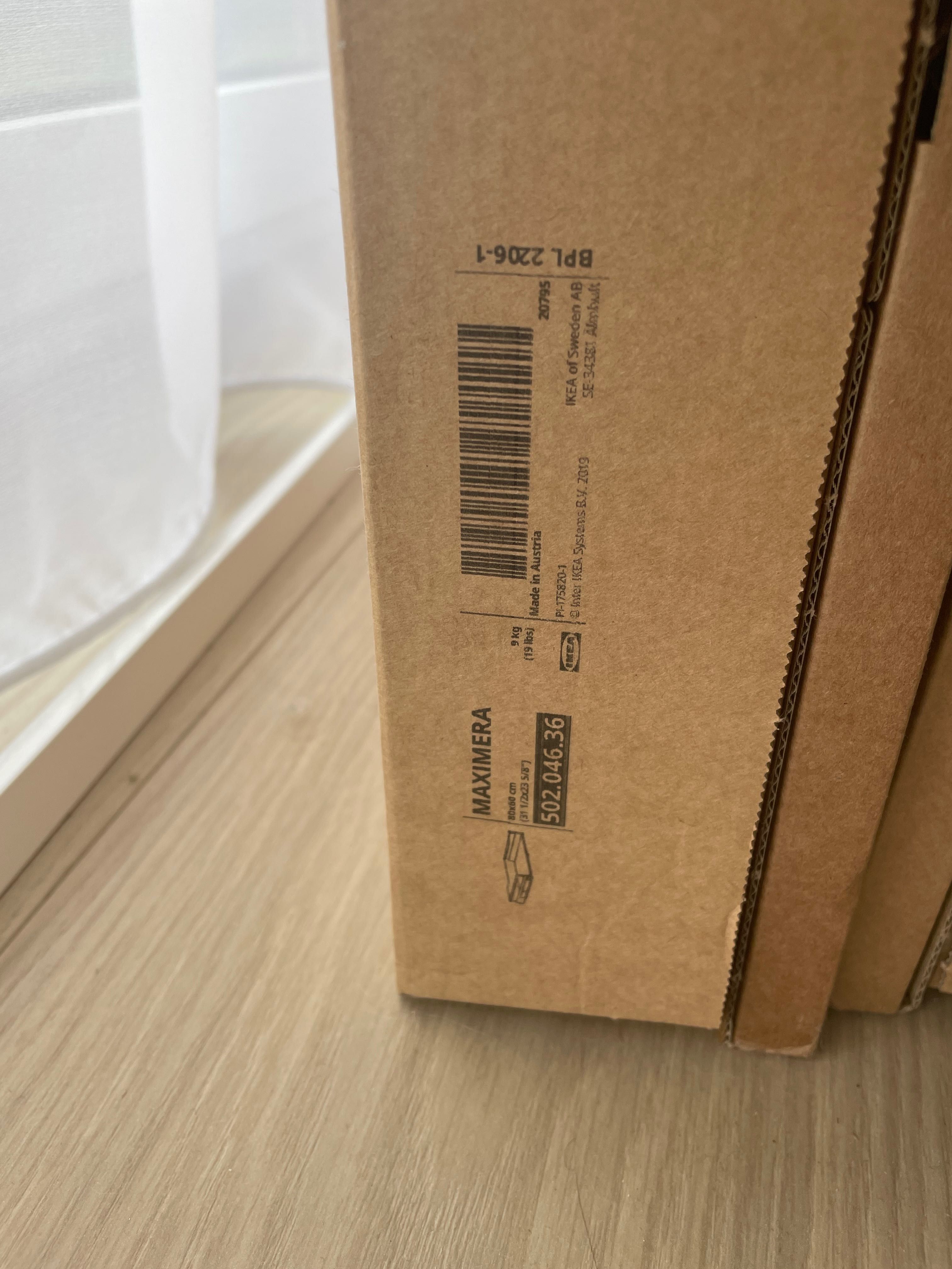 Maximera szuflada średnia 80x60 Ikea blum