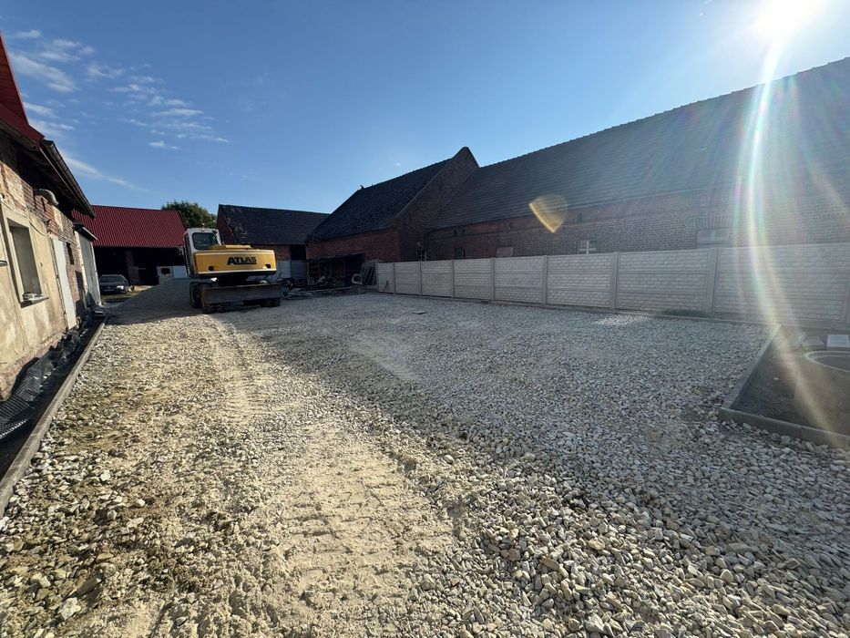 Wyburzenia,korytowanie,transport