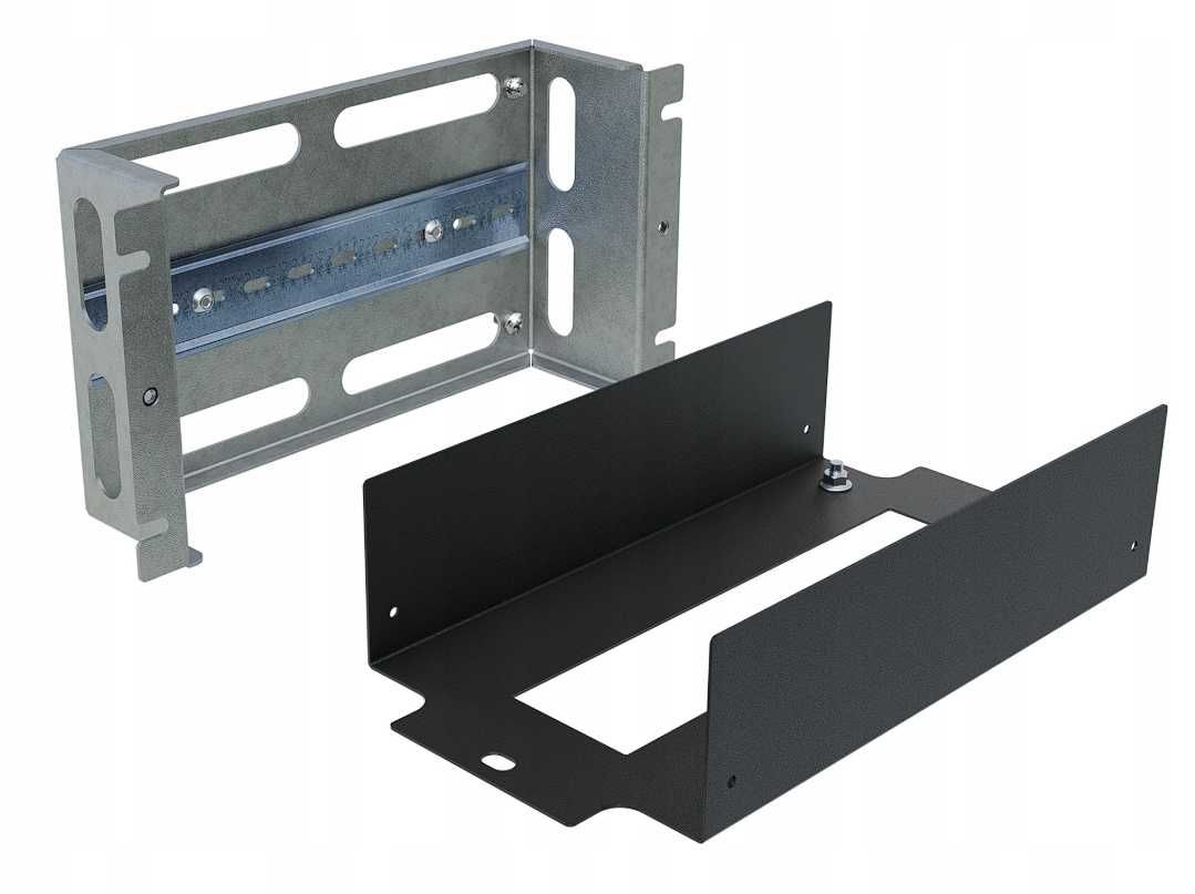 Panel Dystrybucji Napięć RACK 10" 3U/60/22xS DIN TS35/TH35 Stalflex