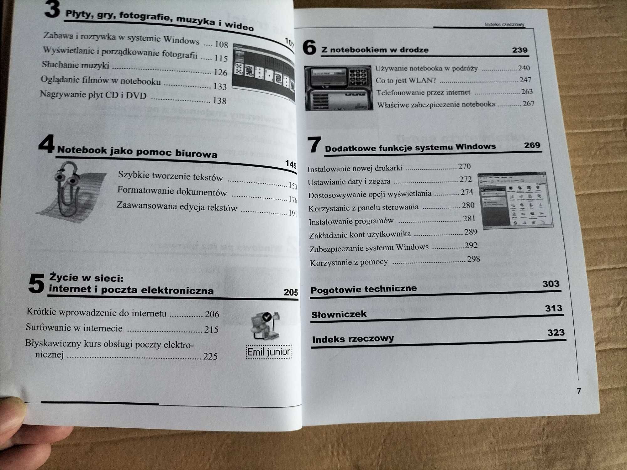 Książka notebook łatwy start dla seniorów.