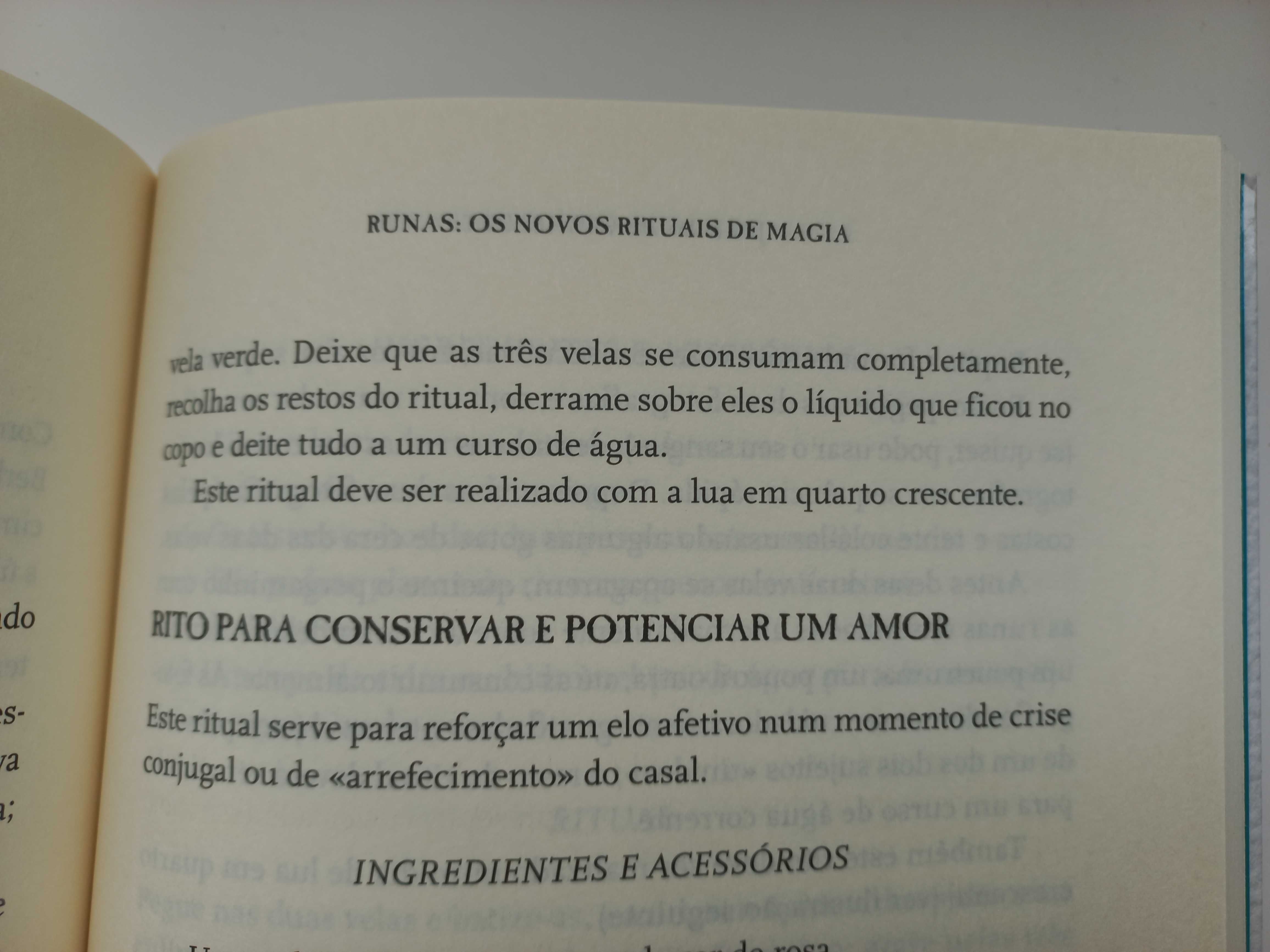 Livro: Runas - Os Novos Rituais de Magia, inclui + de 40 Rituais