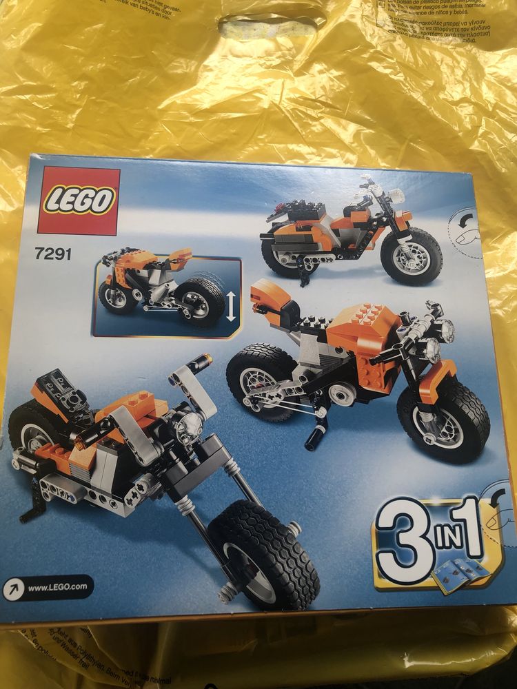 Klocki Lego creator 7291 motocykl