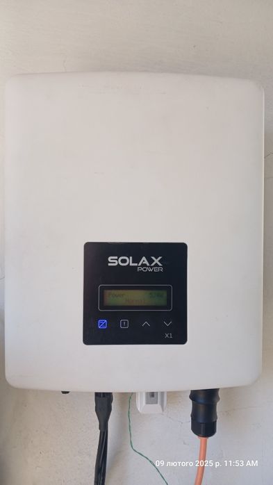 Продам мережевий інвертор  PROSOLAX  X1-1.1-S-D з wifi а також ліметер