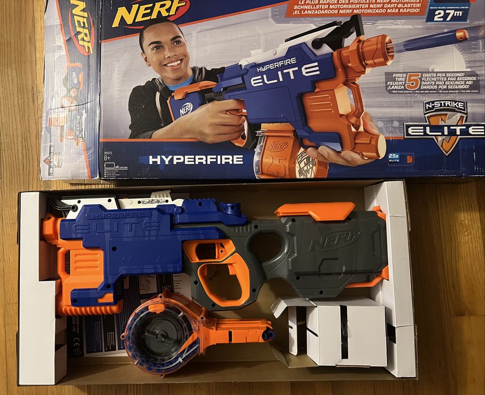 Nerf hyperfire elite