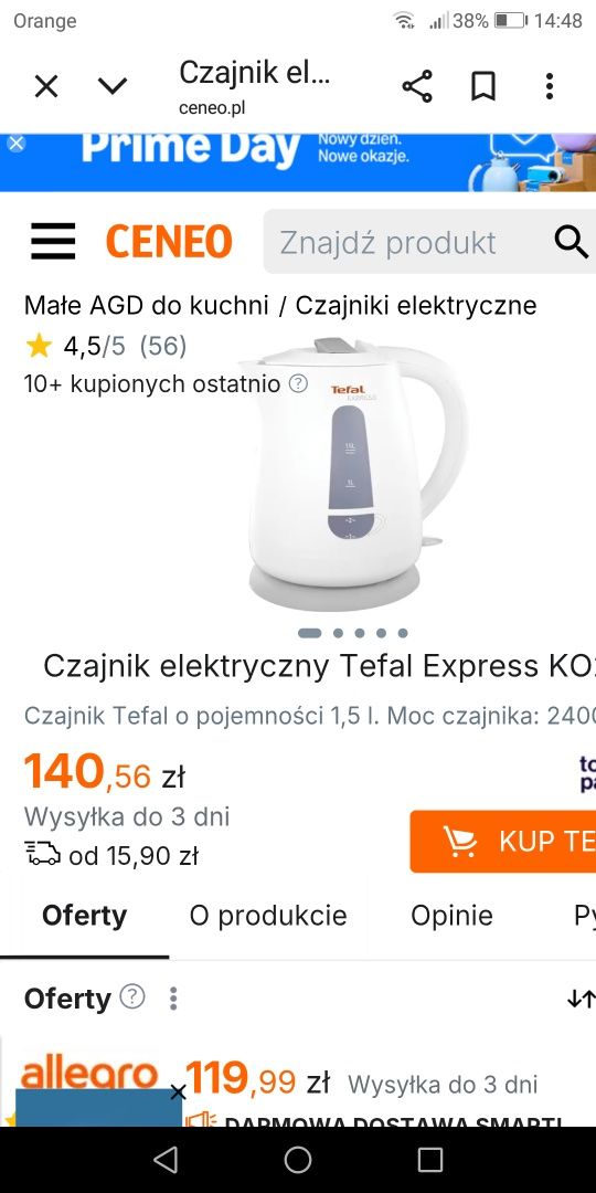 Czajnik TEFAL  Express
