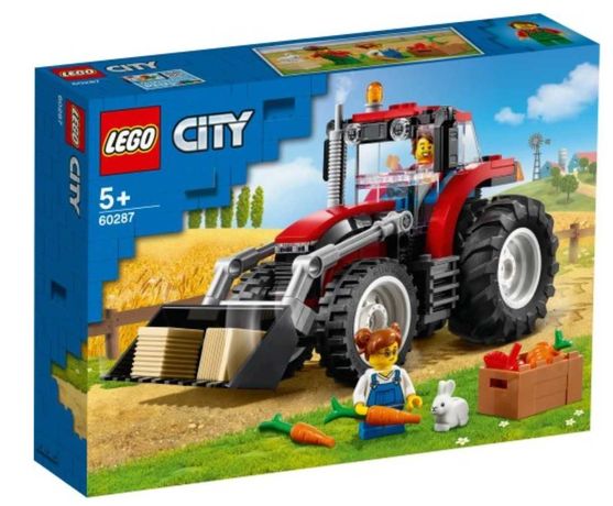 NOWE klocki LEGO City 60287 Traktor Farma królik