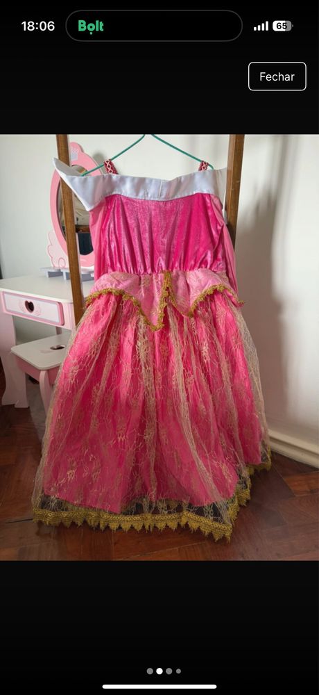 Vestido princesa Aurora