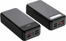 Pojemny Power Bank Hinne HE780 22,5W 50000mAH czarny LED
