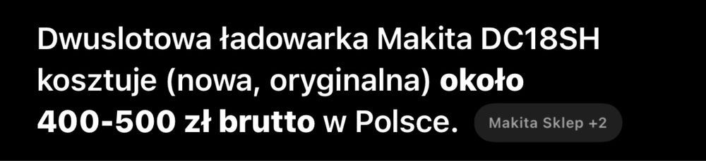 Dwuslotowa Ładowarka do Akumulatorów NOWA