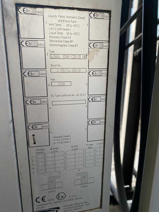 Dystrybutor paliwa 6 wężowy