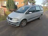 Seat Alahambra lift 1.8t 150km LPG.2002rok.7 osobowy.Hak.Polecam