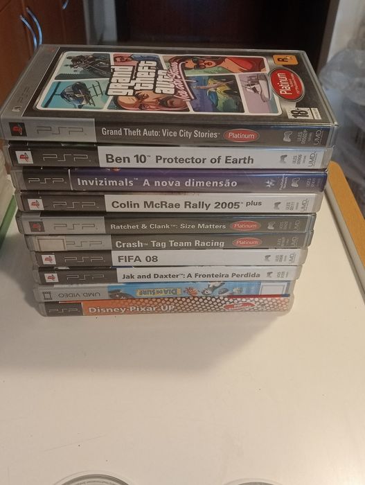 Lote de videojogos PS3/PSP