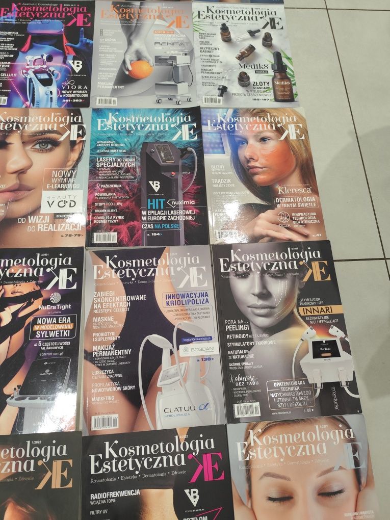 Czasopisma kosmetologia estetyczna