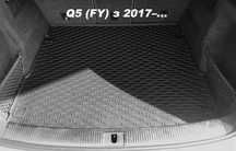 Audi Q5 Коврик в багажник | Гумовий | Автоковрик Ауді |Резиновий Чехія