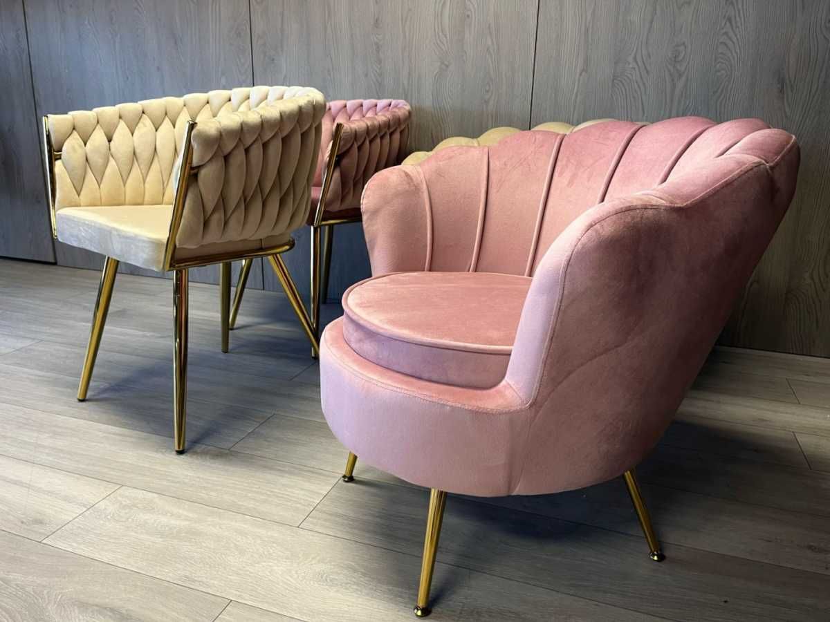 fotele i krzesła plecione do salonu jadalni tapicerowane marki Lugano