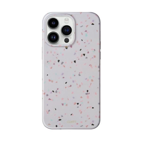 UNIQ etui Coehl Terrazzo iPhone 14 Pro6,1" piaskowy/sandstone