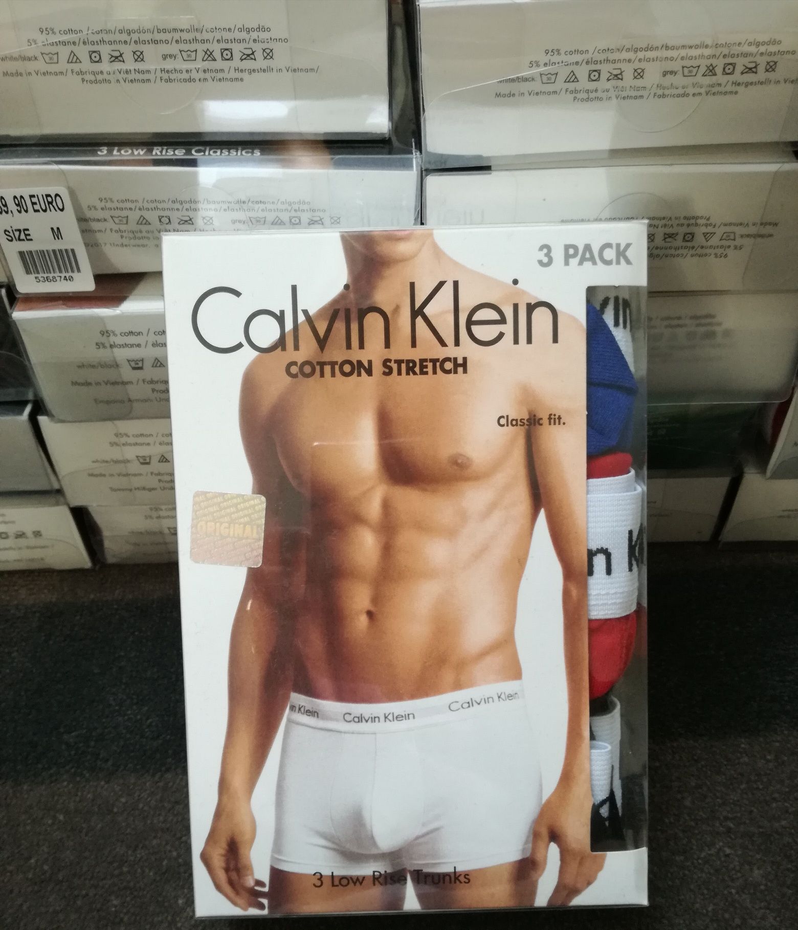 Bokserki męskie 3-pack BAWEŁNA
