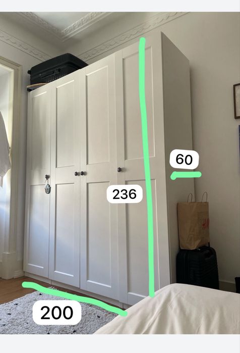 Armario / Roupeiro 2 modulos separados Ikea