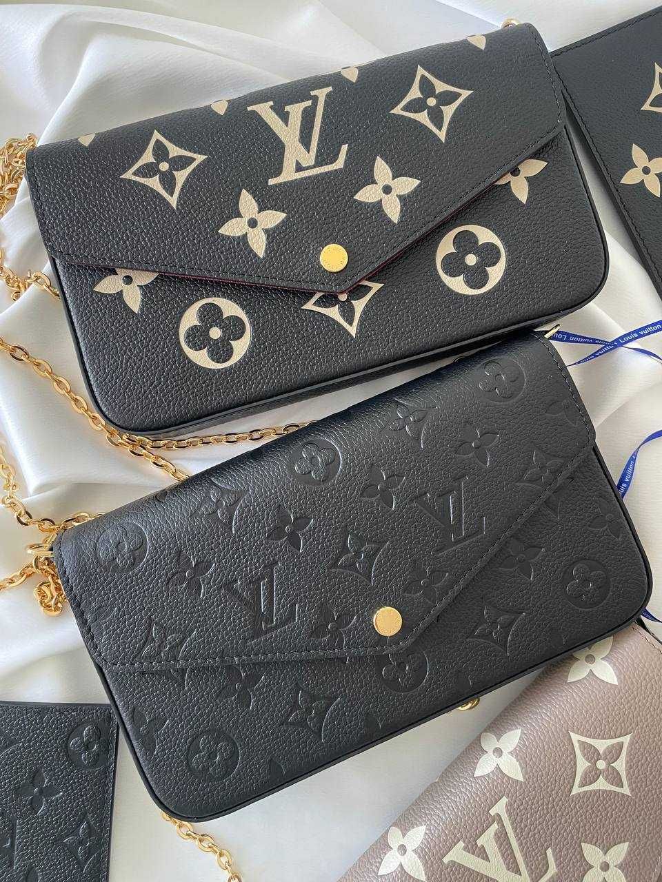 Клатч Louis Vuitton Pochette Metis Black в ідеальному стані