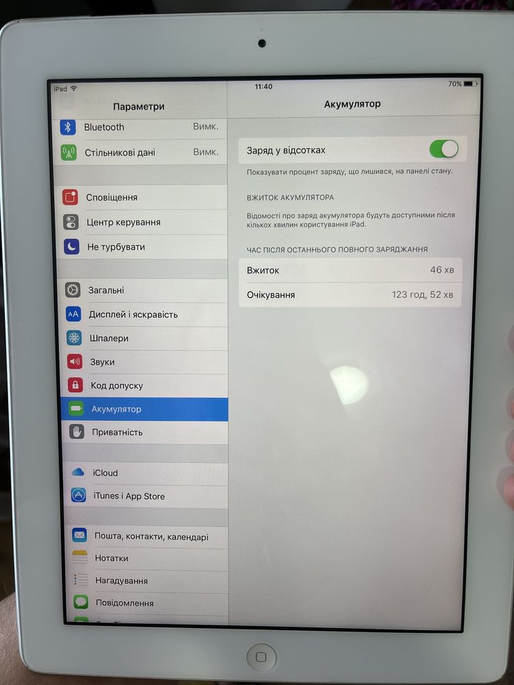 iPad Wi-Fi 4G 16GB White