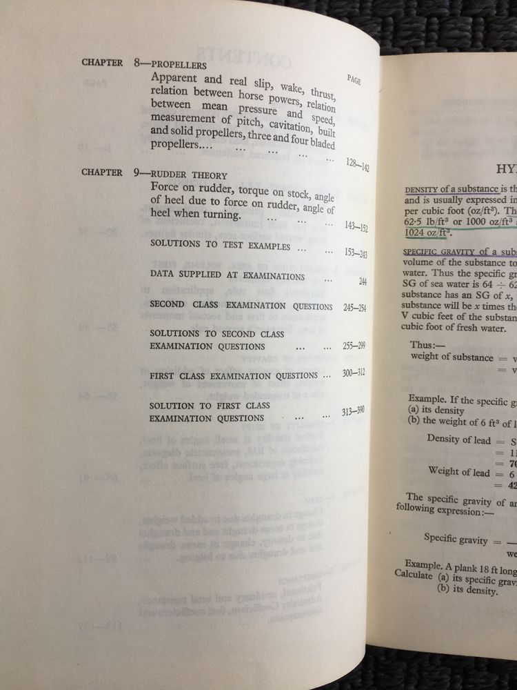 Naval Architecture for Marine Engineers - Vol. IV