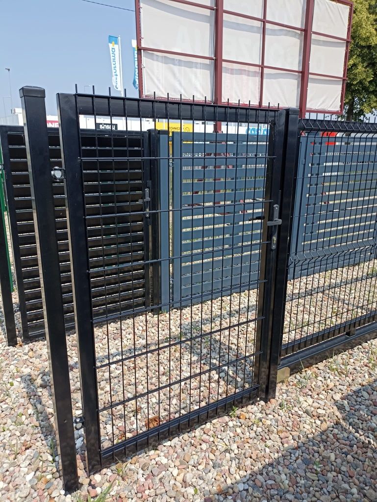 Ogrodzenia panelowe panel bramy furtki słupki płot palety