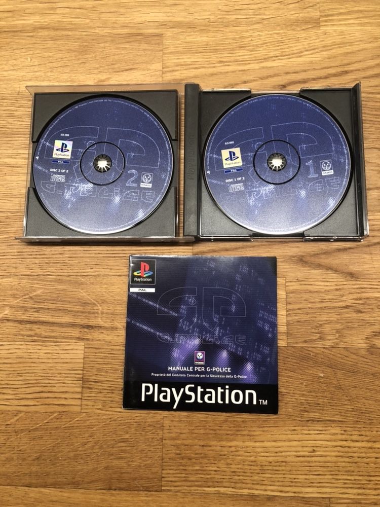 S/z różne gry G-Police PSX PSone PS1 PlayStation gra na konsolę Sony