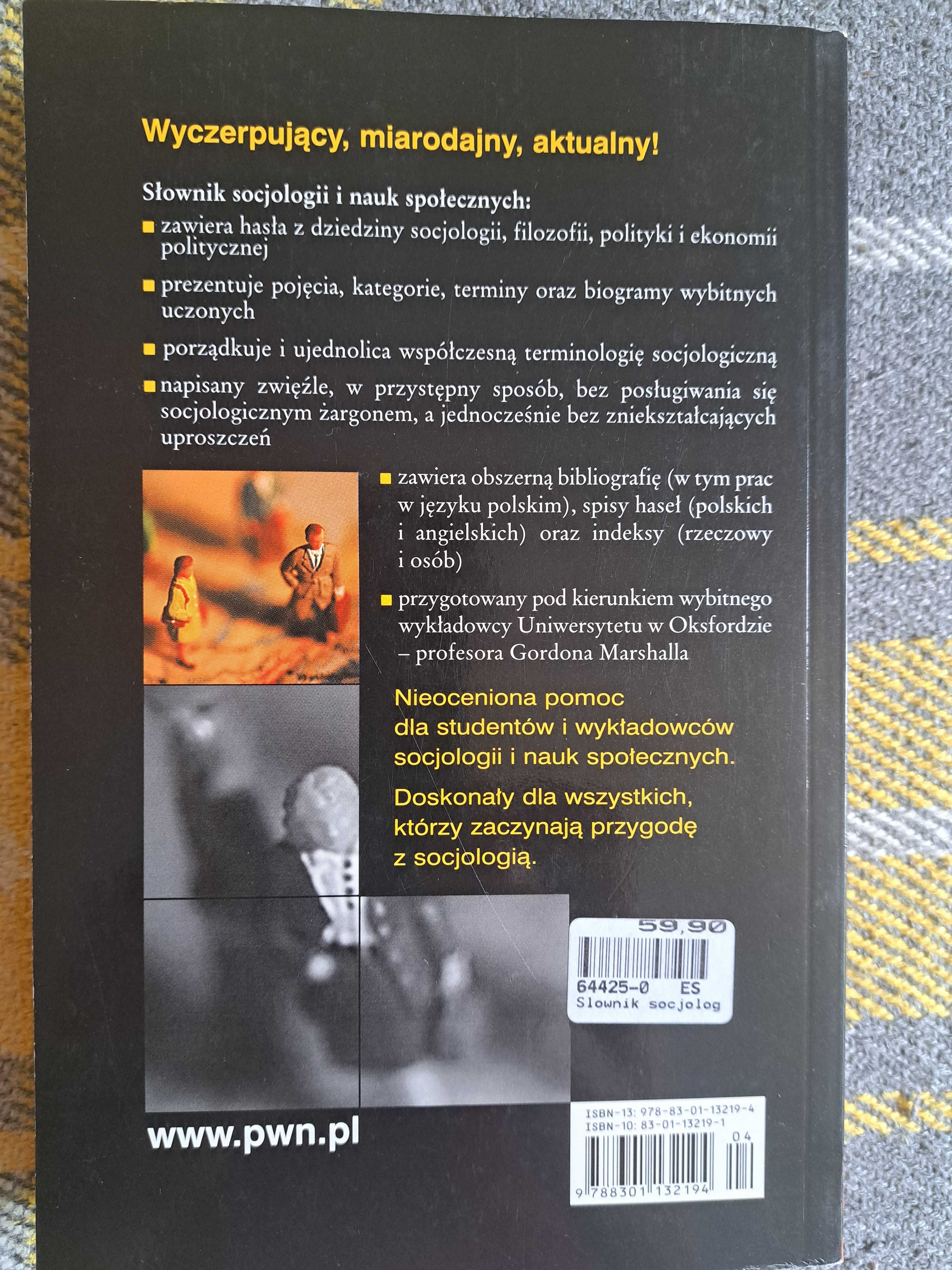 Słownik socjologii i nauk społecznych