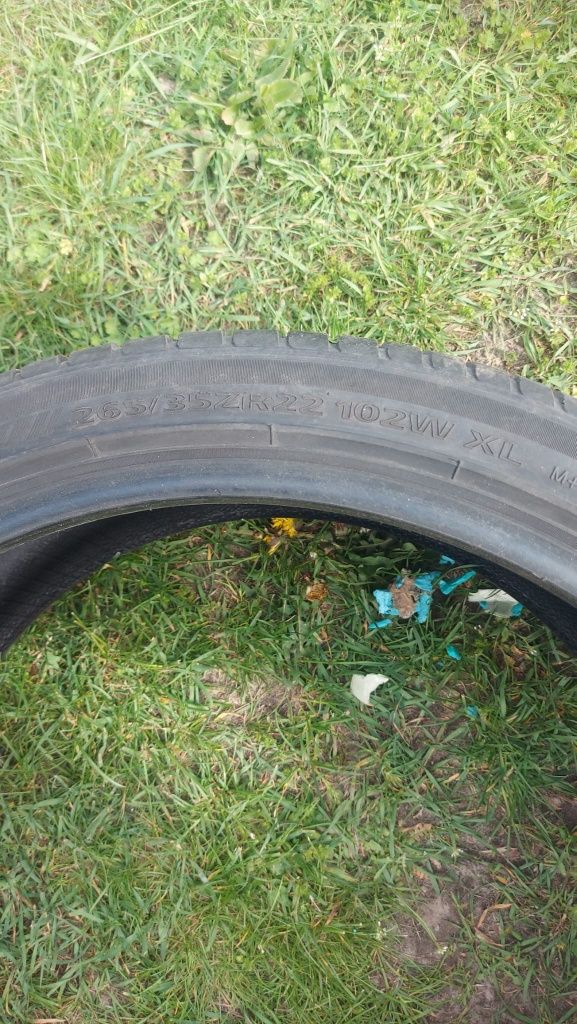 Opony 265/35/R22