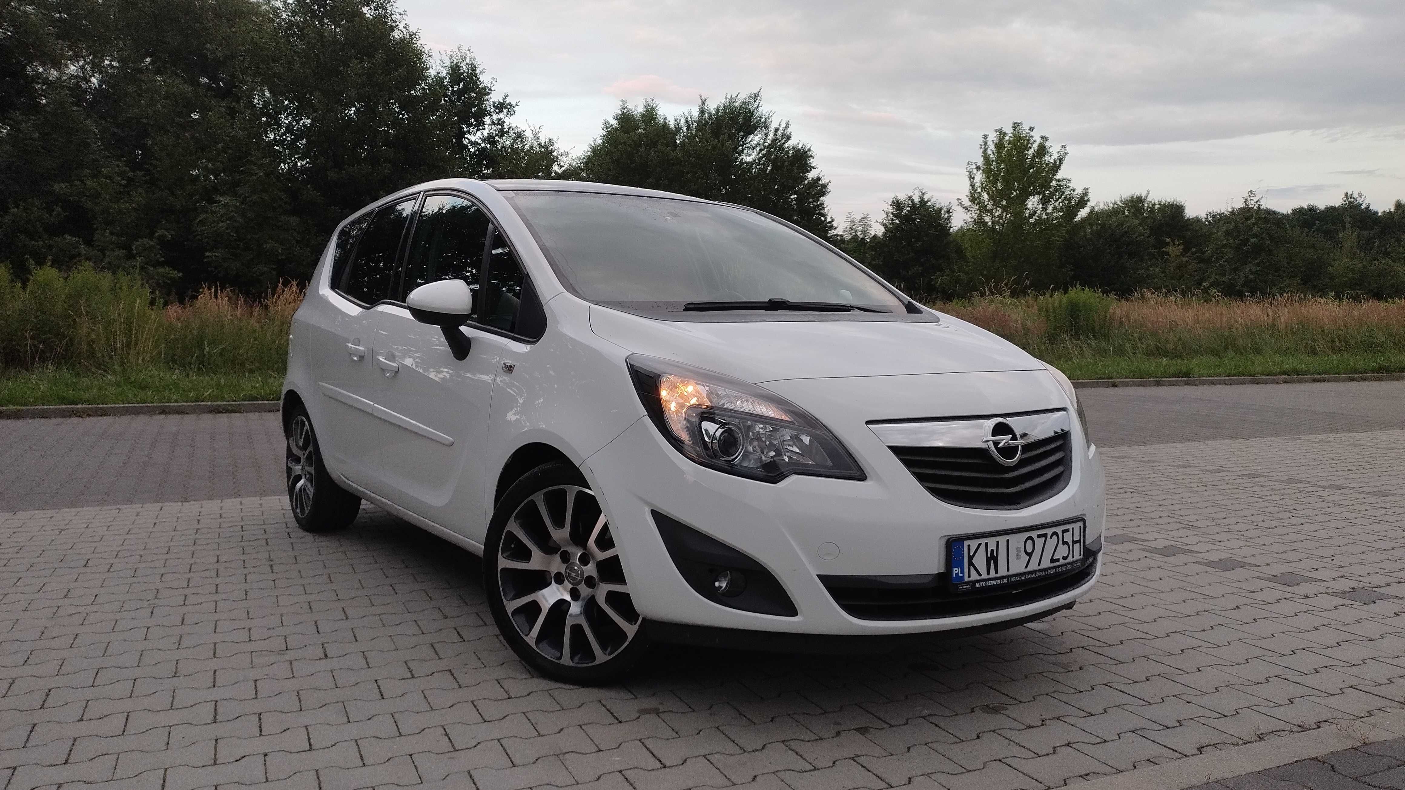 Opel Meriva 1.7 niskie spalanie 5l/100. Czarny Dach, Alufelgi 18