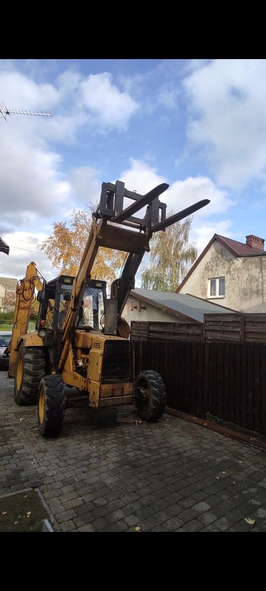 Usługi koparko ładowarką prace ziemne wykopy niwelacja terenu kopanie