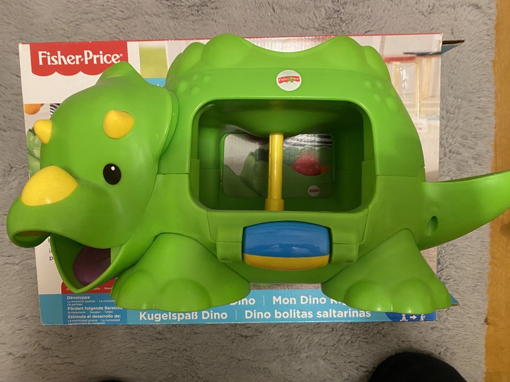 FIsher price dinozaur z kulkami