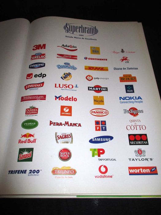 Livro Superbrands Portugal 2005 Tap Tributo a Marcas de Excelência