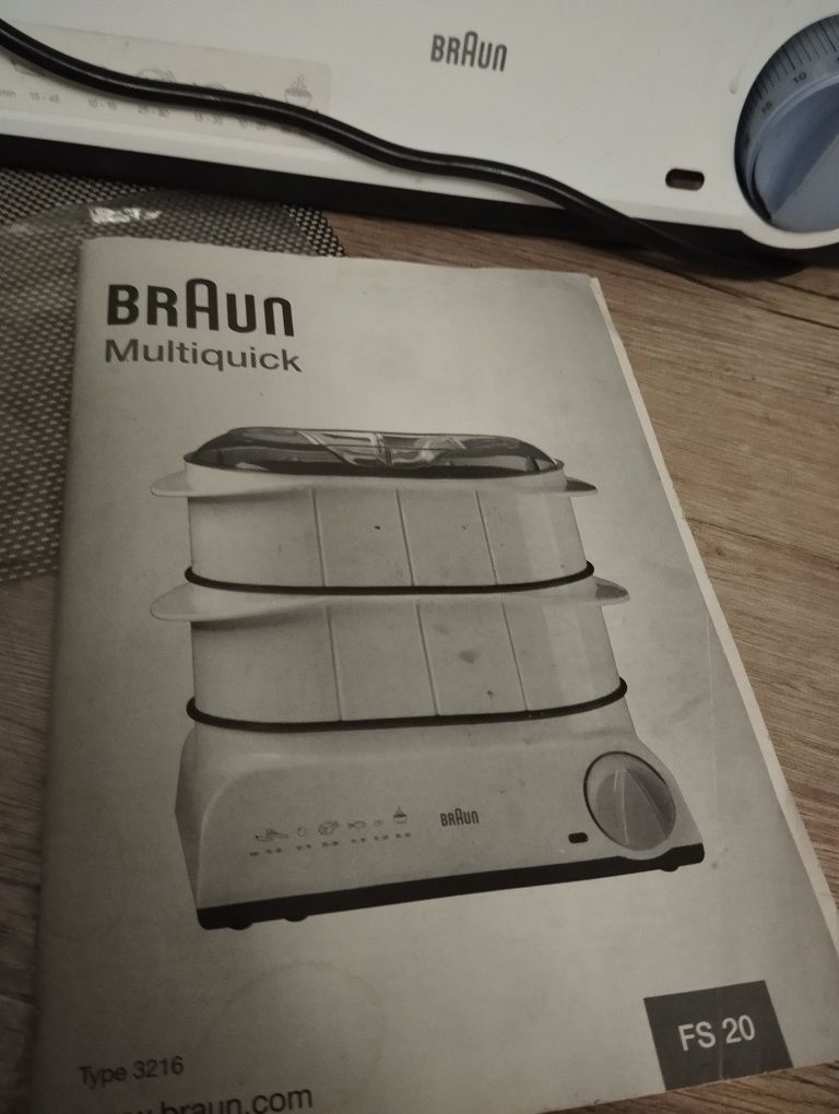 Пароварка электрическая Braun