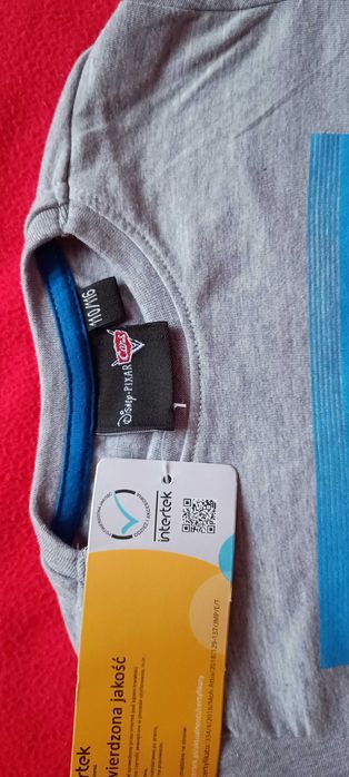 Bluzka nowa z metką Disney Pixar Cars r.110/116