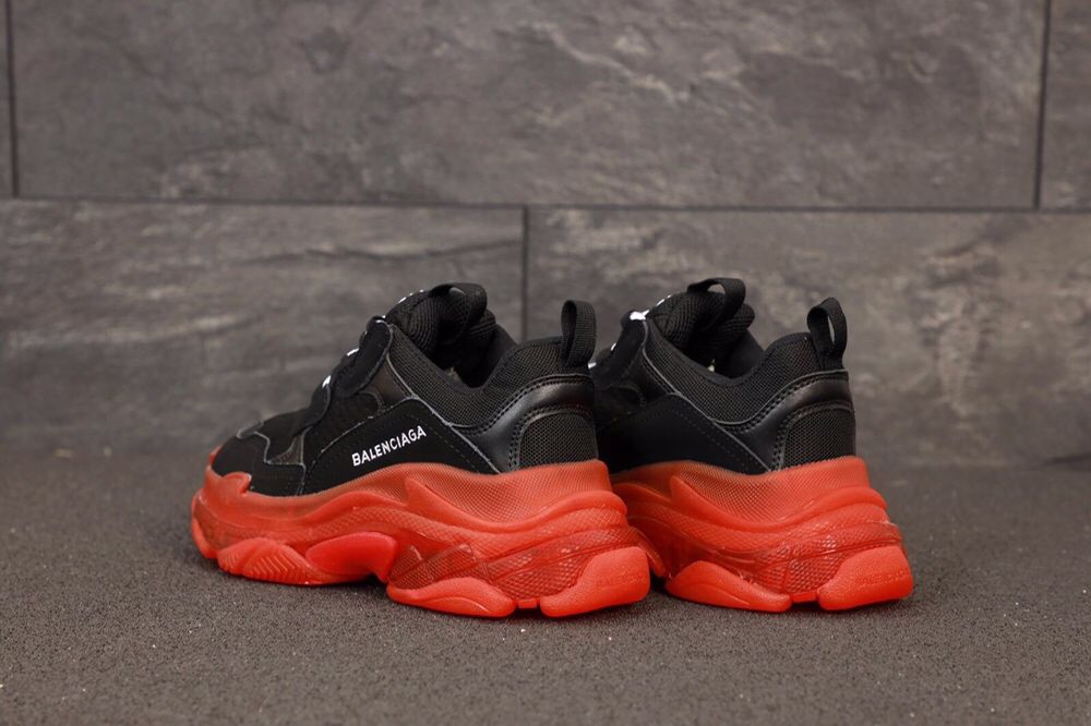 Balenciaga Triple S Black/Red 36-40 buty trampki tenisowki sneakersy