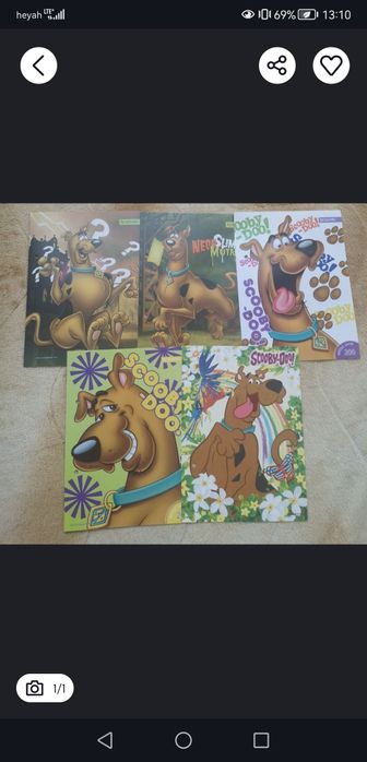 Karteczki scooby doo