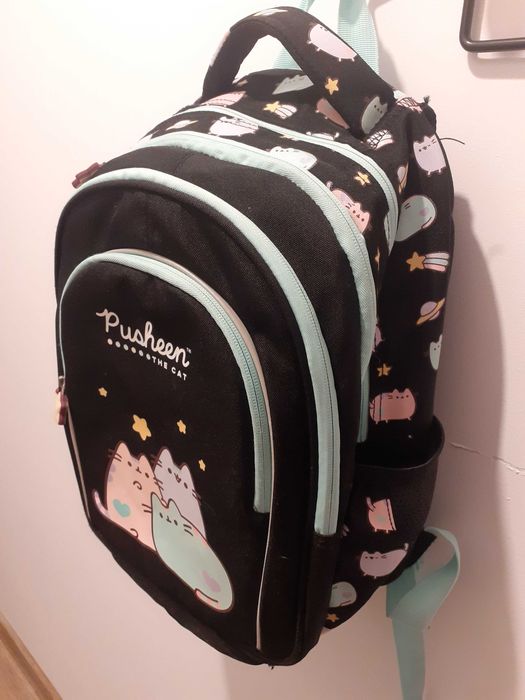 Plecak Pusheen czarny do szkoły  dobrej jakości