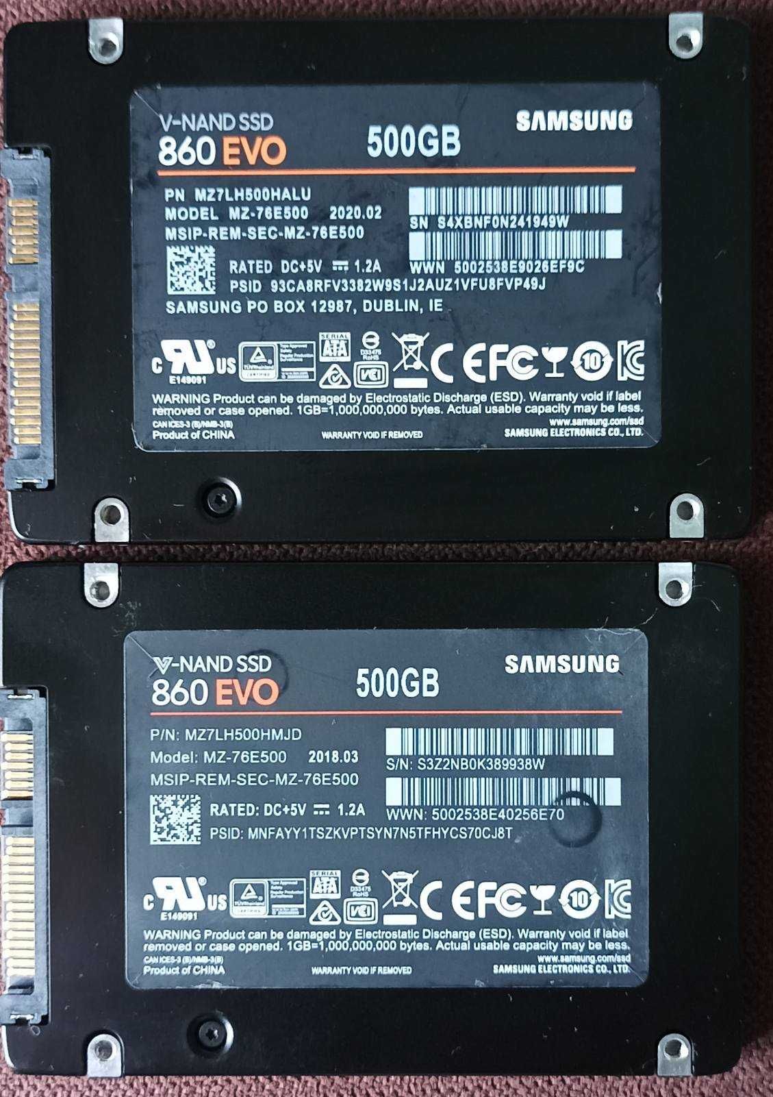 SSD M2 NVME/SATA3 256-512-1000GB