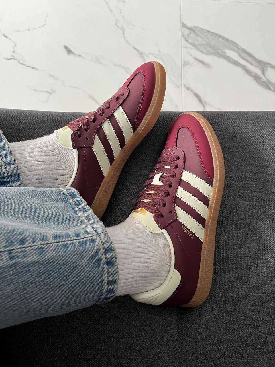 Adidas Wmns Samba OG Maroon