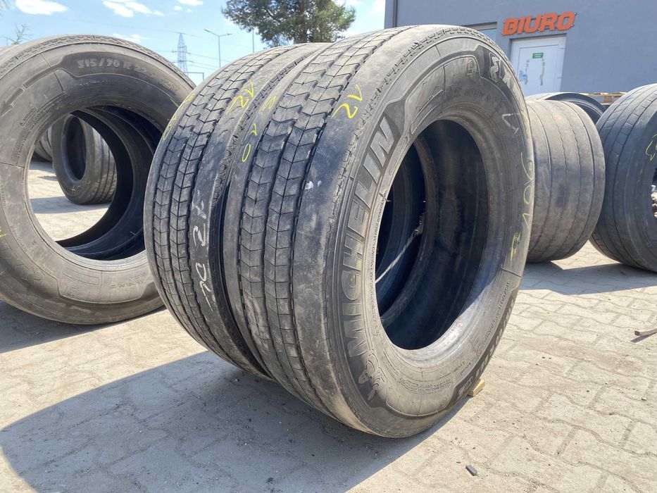 315/60R22.5  Opony MICHELIN XMULTI Z 9-10mm Przód X MULTI Z