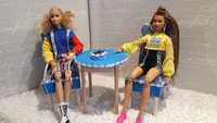 Mebelki dla lalki typu Barbie stolik i krzesełka