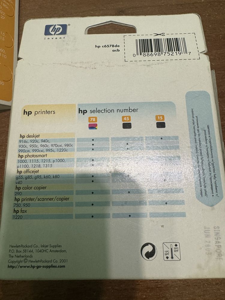 Картридж HP 78 tri-color