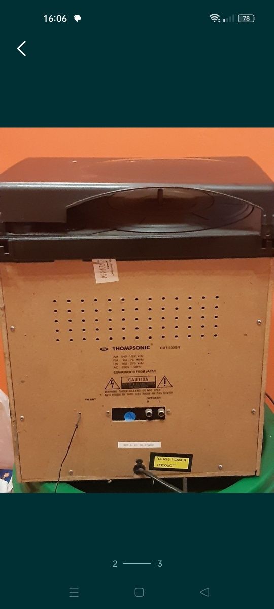 Wieża Thompsonic COT-932
