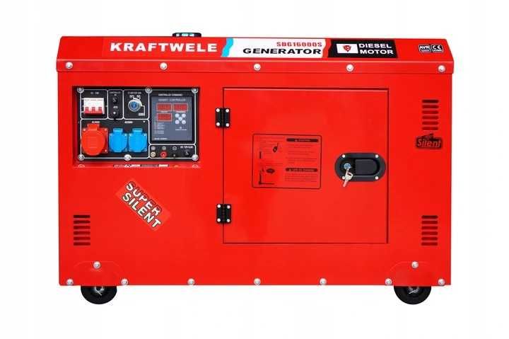 Generator Agregat Prądotwórczy Diesel  SDG16000S 3F 16KVA 400V