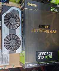 Видеокарта  PALIT GTX 1070 8GB JETSTREAM  (GDDR5, 256 BIT, PCI-E 3.0 X