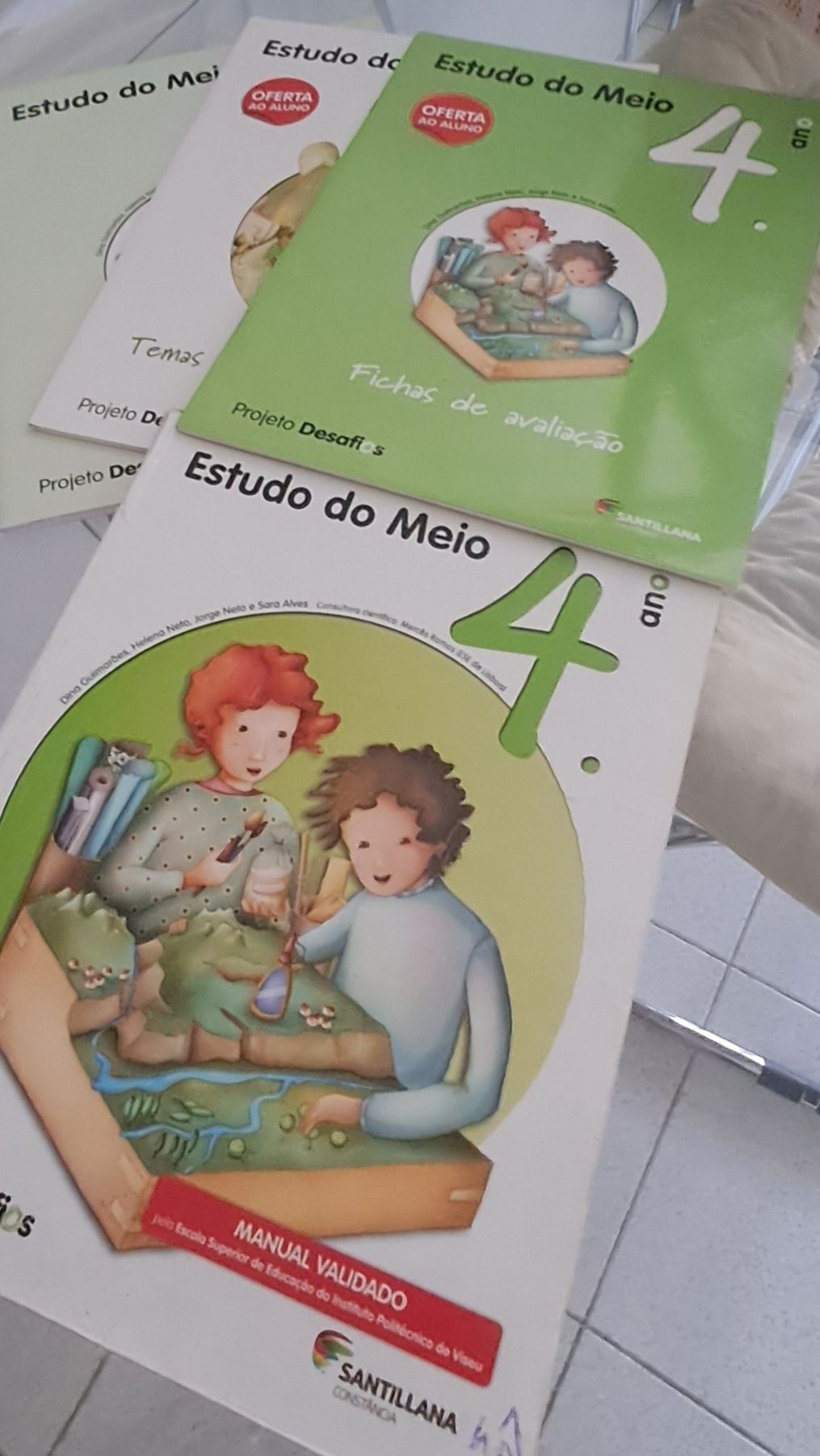 Estudo do meio 4° ano Editora  santillana